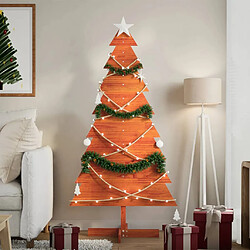 vidaXL Arbre de Noël en Bois 150 cm