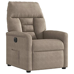 Acheter vidaXL Fauteuil inclinable électrique - Taupe