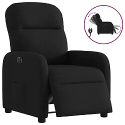 vidaXL Fauteuil inclinable électrique - Noir