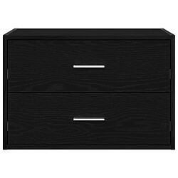 Acheter VidaXL Commode Chêne Noir