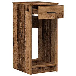 Acheter vidaXL Support tour PC - Vieux bois