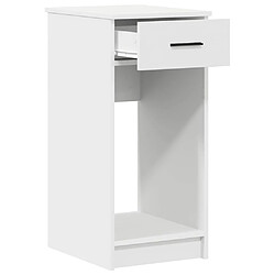 Acheter vidaXL Support de tour d'ordinateur - Blanc