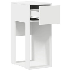 Acheter vidaXL Support de tour d'ordinateur - Blanc