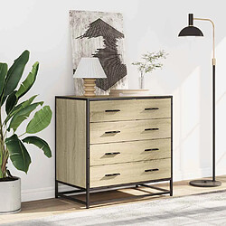Avis VIDAXL Commode Chêne Sonoma