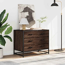 Avis vidaXL Commode chêne marron