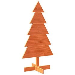 vidaXL Arbre de Noël en bois 100 cm