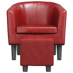 Avis VIDAXL Rouge bordeaux