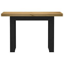 Avis vidaXL Table console NOAIN - Bois de pin