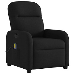 VidaXL Fauteuil de massage - Noir