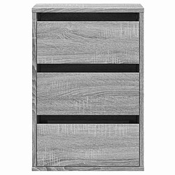 Acheter vidaXL Commode - Sonoma gris