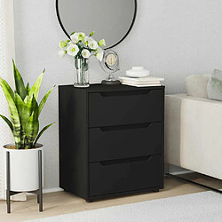 Acheter vidaXL Buffet VISNES noir 60x40x73 cm