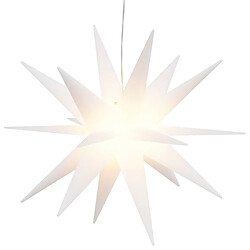vidaXL Étoile de Noël 43 cm - LED blanc