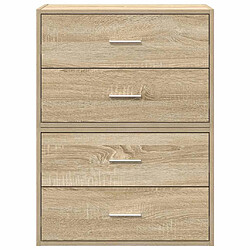 Acheter vidaXL Armoires 2 pcs