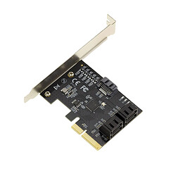 Kalea-Informatique Carte PCIe 3.0 x4 5 ports SATA 3.0 6G CHIPSET JMB585
