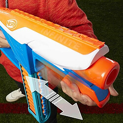 Nerf NSeries Infinite pistolet à fléchettes - Bleu pas cher