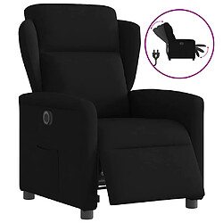 vidaXL Fauteuil inclinable électrique - Noir