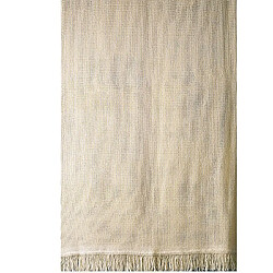 POYET MOTTE Rideau Marseille tissé écru - 225 x 140 cm - TOISON D'OR