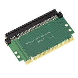 Avis Kalea-Informatique Riser droit 50mm nappe d'extension PCI Express Gen 4.0 un port PCIe x16