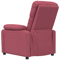 Acheter vidaXL Fauteuil de massage - Rouge bordeaux