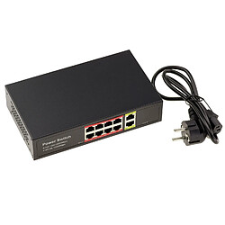 Kalea-Informatique Switch Gigabit Ethernet PoE PoE+ 30W 8 + 2 Ports RJ45