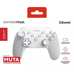 Acheter Trust GXT 1246W MUTA Blanc Bluetooth Manette de jeu Nintendo Switch, Nintendo Switch Lite