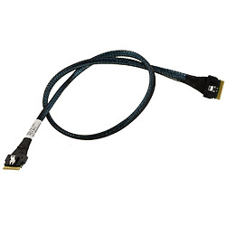Kalea-Informatique Cordon PCIe 4.0 Slim SAS SFF-8654 8i vers SFF8654 70cm