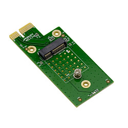 Kalea-Informatique contrôleur PCIe x1 pour carte M2 WiFi E Key