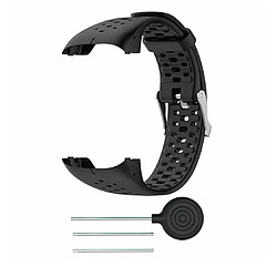 INF Bracelet silicone Polar M400/M430 - Noir