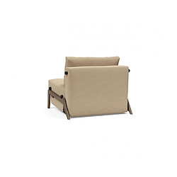 Inside 75 Fauteuil scandinave - Beige pas cher