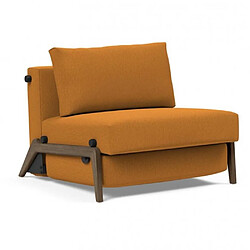 Inside 75 Fauteuil convertible scandinave - Orange