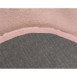Avis Lisa Design Joy - tapis organique - fausse fourrure - rose