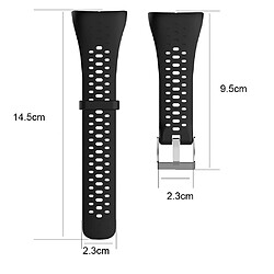 Acheter INF Bracelet silicone Polar M400/M430 - Noir