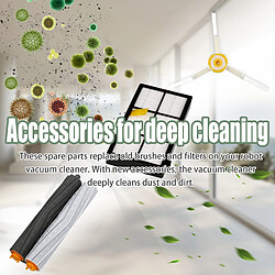 INF Kit brosses et filtres pour aspirateur robot Roomba série 800/900 pas cher