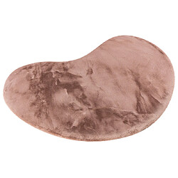 Acheter Lisa Design Joy - tapis organique - fausse fourrure - rose
