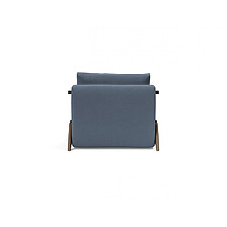 Acheter Inside 75 Fauteuil scandinave tissu - Bleu