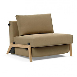 Inside 75 Fauteuil de relaxation scandinave - Marron