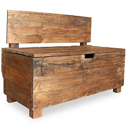 Avis Helloshop26 Banc banquette bois de récupération - Bois