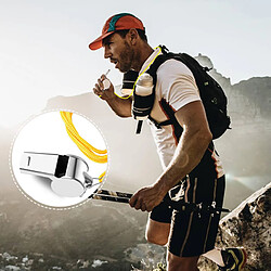 INF Sifflet argent/jaune pas cher