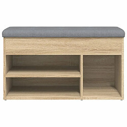 Acheter Decoshop26 Banc à chaussures tissu - Gris