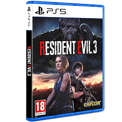 Capcom Resident Evil 3 Remake - PS5 Survival horror - Remaster d'un classique - Actions et énigmes intenses - Mode multijoueur inclus