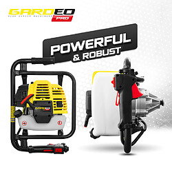 Avis Tarière thermique 52CC + 3 mèches 100 - 150 et 200mm - Gardeo