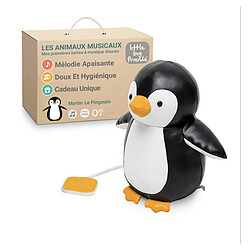 Little big friends peluche musicale pingouin Martin