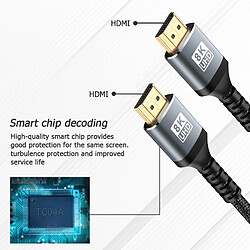 Avis INF Câble HDMI 2.1 8K 60 Hz / 4K 120 Hz 1 m