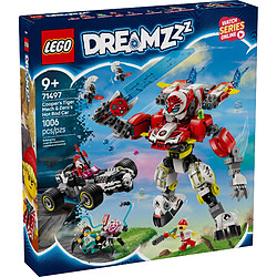 LEGO 71497 Robot-tigre de Cooper et bolide de Zero