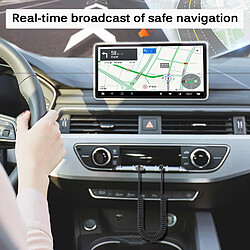 INF Générique Câble Bluetooth Aux - Gris pas cher