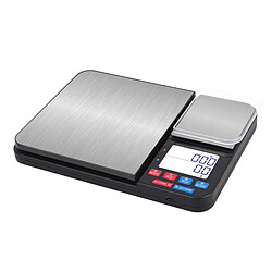 INF Balance de cuisine numérique à double plateau