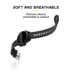INF Garmin Forerunner 245 Bracelet - Silicone Noir pas cher