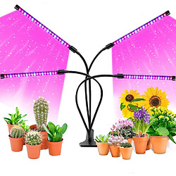 INF Lampe LED Plantes 4 tiges flexibles
