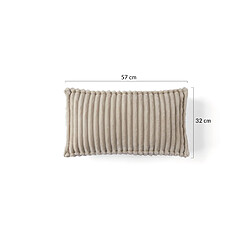 Acheter Lisa design Stella - 57 x 32 cm - Gris clair