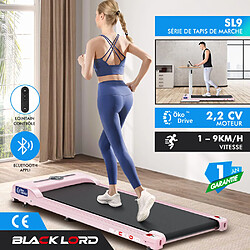 BLACK LORD Tapis de Marche Électrique - Rose